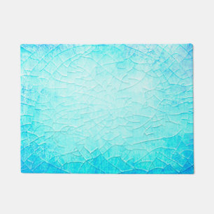 Frozen Pond Turquoise   Doormat