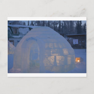 Frozen postcard