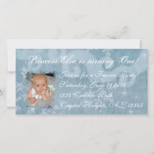 Frozen Princess Elsa Invitation