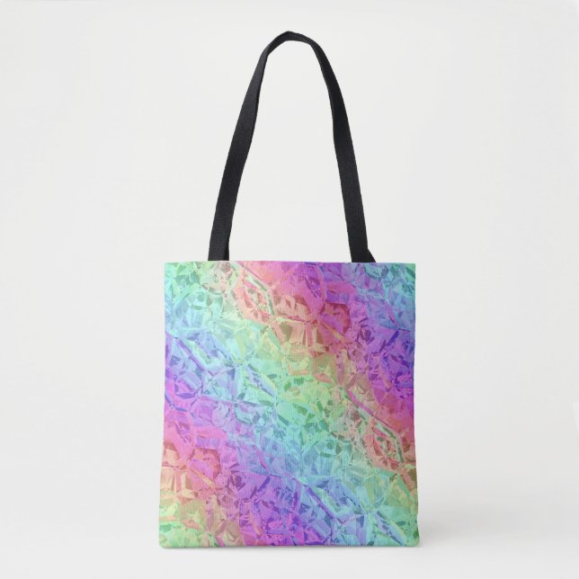 frozen rainbow crystal : tote bag (Front)