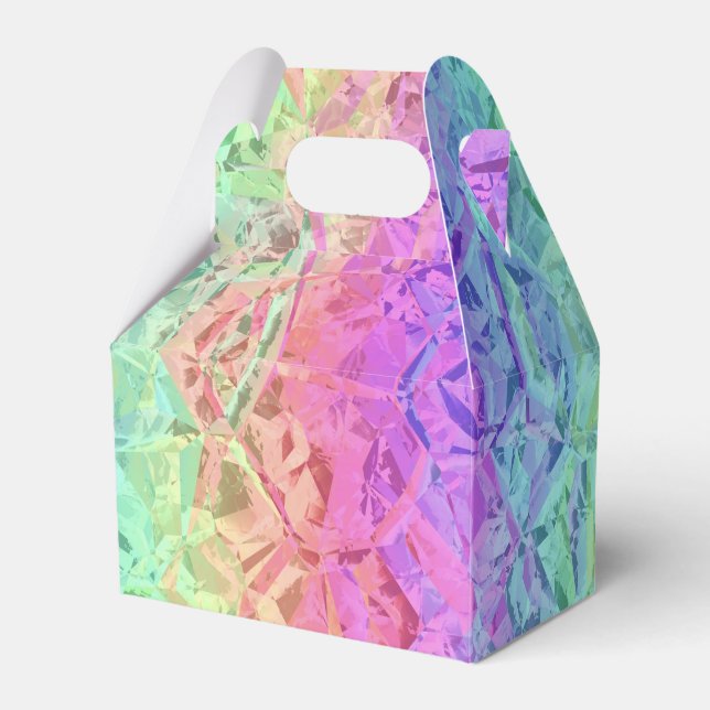 frozen rainbow : favour box (Front Side)