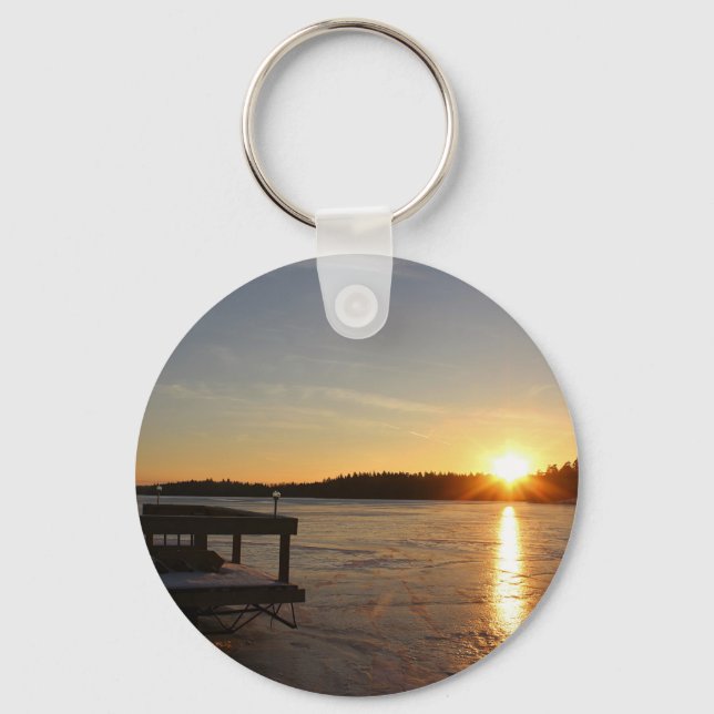Frozen Reflection Key Ring (Front)