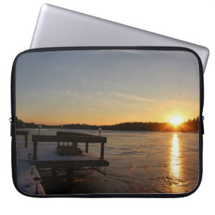 Frozen Reflection Laptop Sleeve