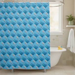 Frozen Shower Curtain