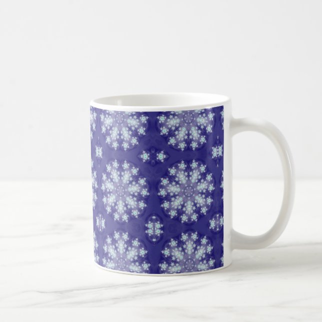 Frozen Snow Flakes Coffee Mug (Right)