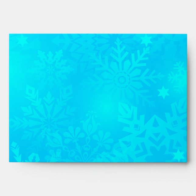 Frozen Snowflakes Envelope (Front)