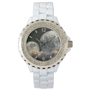 Frozen Soap Bubbles Ice Crystal - women dial-plate Watch