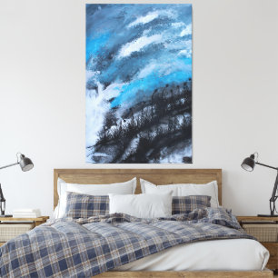 Frozen Suns Canvas Print