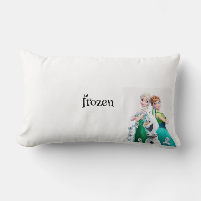 frozen throw pillow (Front)