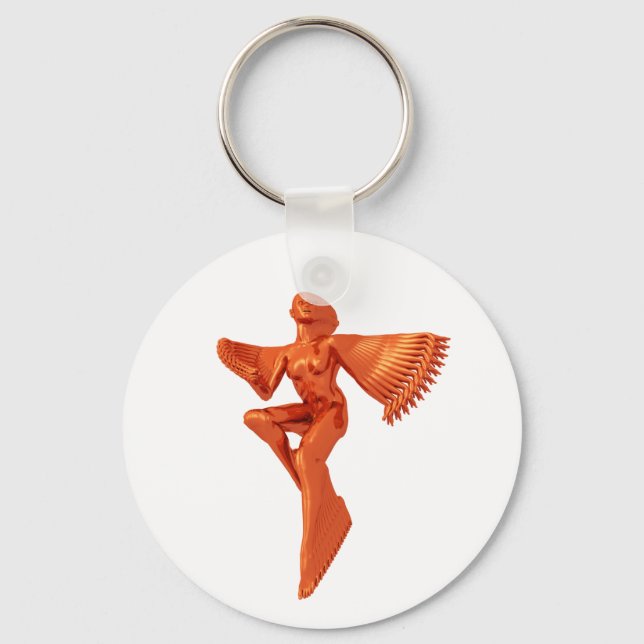 frozen time key ring (Front)