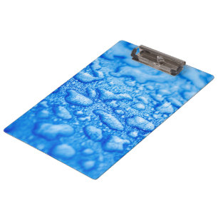 Frozen Water Drops Clipboard