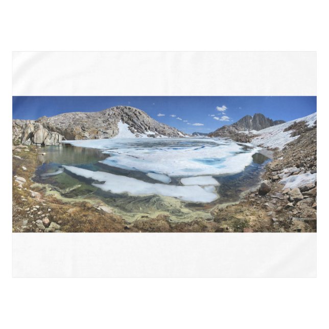 Frozen White Bear Lake - Sierra Tablecloth (Front (Horizontal))