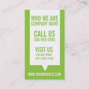 Frozen Yogurt Customer Loyalty Business Card