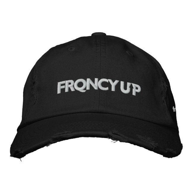 FRQNCY UP Black Hat (Front)