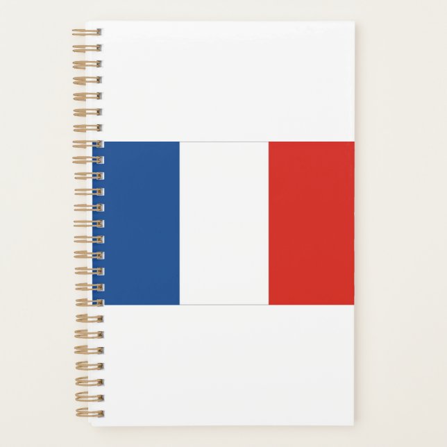 Frrench Flag Planner (Front)