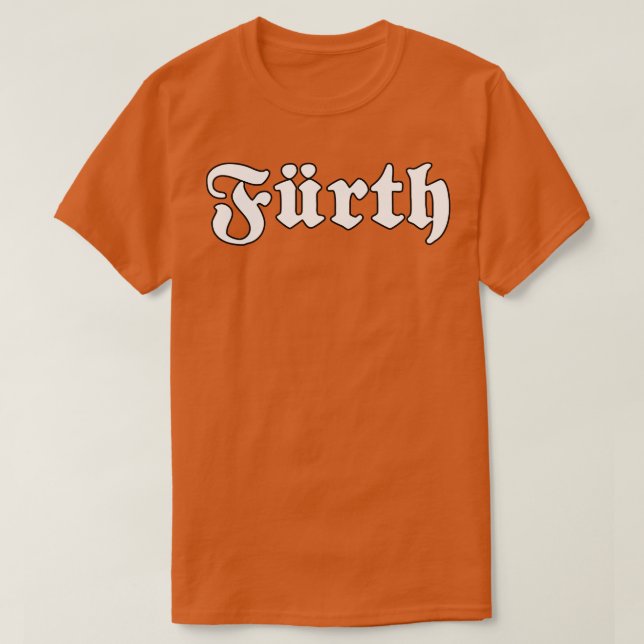 Frth written with gothic font T-Shirt (Design Front)