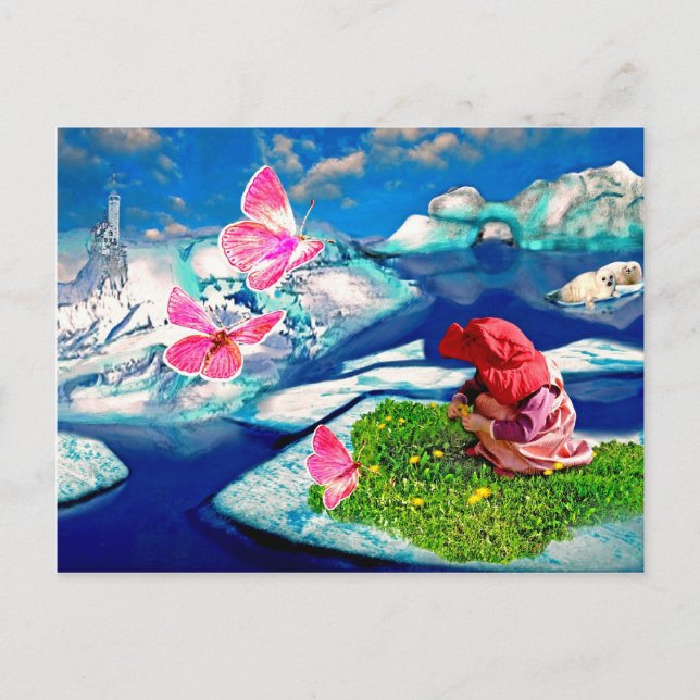 Frühling am Nordpol Postcard (Front)