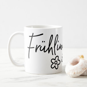 Frühlingsgefühle, German Word, Spring Fever Coffee Mug