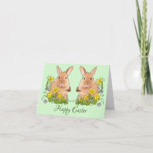 Frühlingshase Card