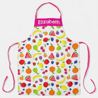 Fruit and Berry Colourful Apron