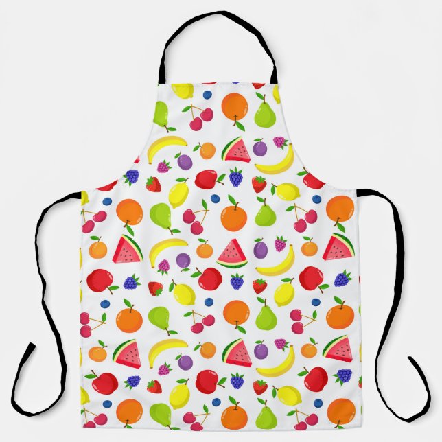 Fruit and Berry Colourful  Apron (Front)