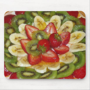 Fruit and Cheese Pizza Mouse Mat