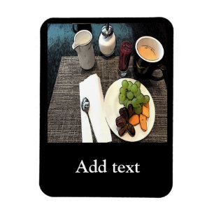 Fruit and Coffee Magnet