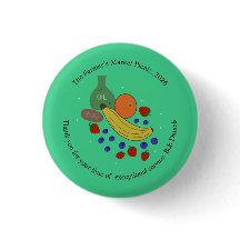 Fruit and Oil Round Button
