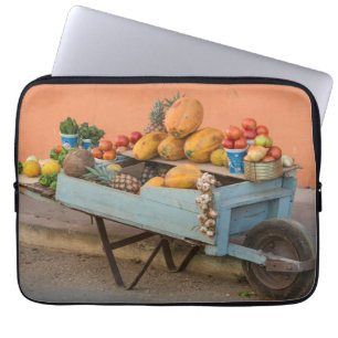 Fruit and vegetable cart, Cuba Laptop Sleeve