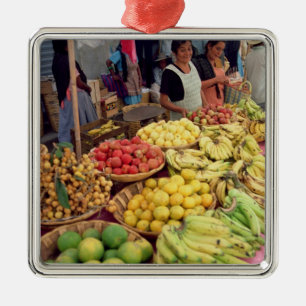 Fruit and vegetable stall metal tree decoration