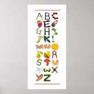 Fruit and Veggies Poster