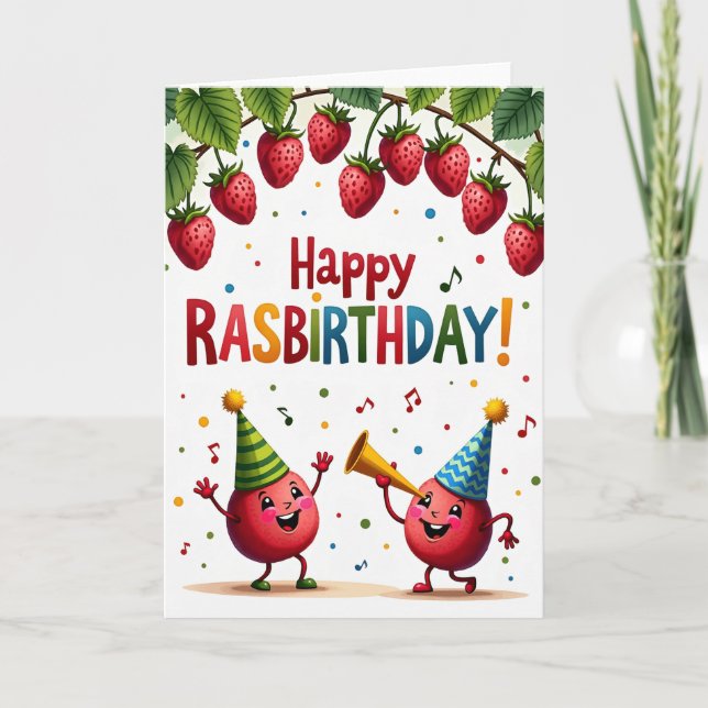 Fruit Arch Birthday Card (Front)