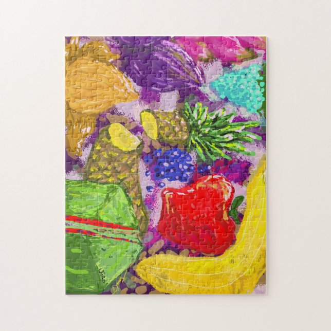 Fruit Art Arrangement Jigsaw Puzzle (Vertical)