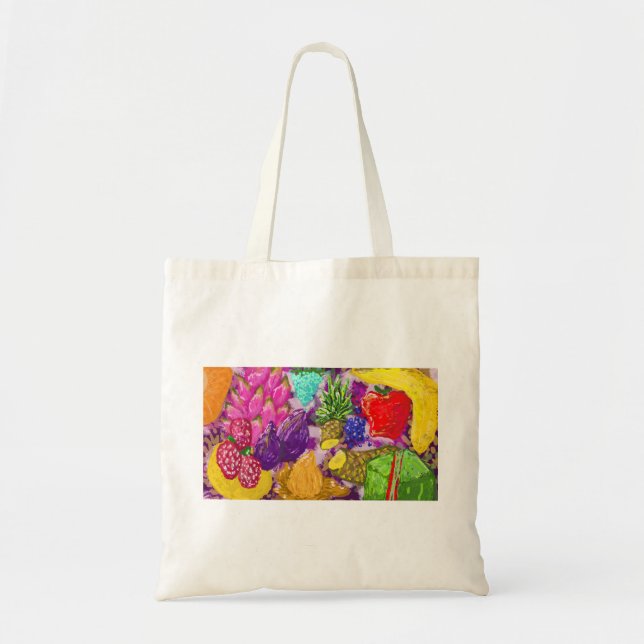 Fruit Art Arrangement Tote Bag (Front)