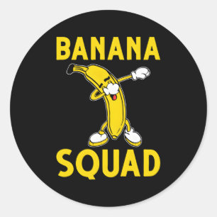 Fruit Banana Squad Banana Classic Round Sticker