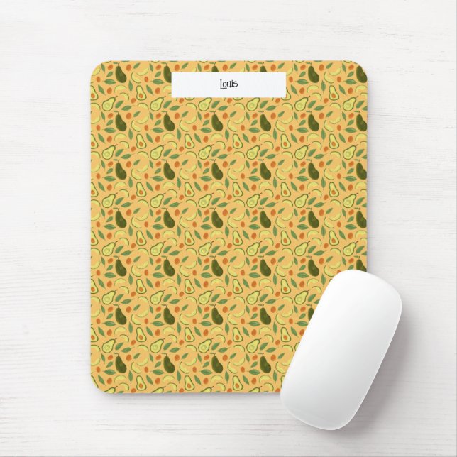 Fruit Basket Collection - Avocado Mouse Mat (With Mouse)