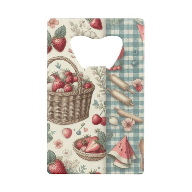 Fruit Basket Gingham Fun (Back)