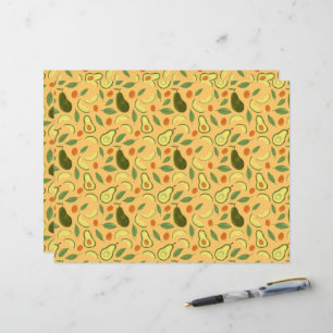 Fruit Basket Pattern Collection - Avocado