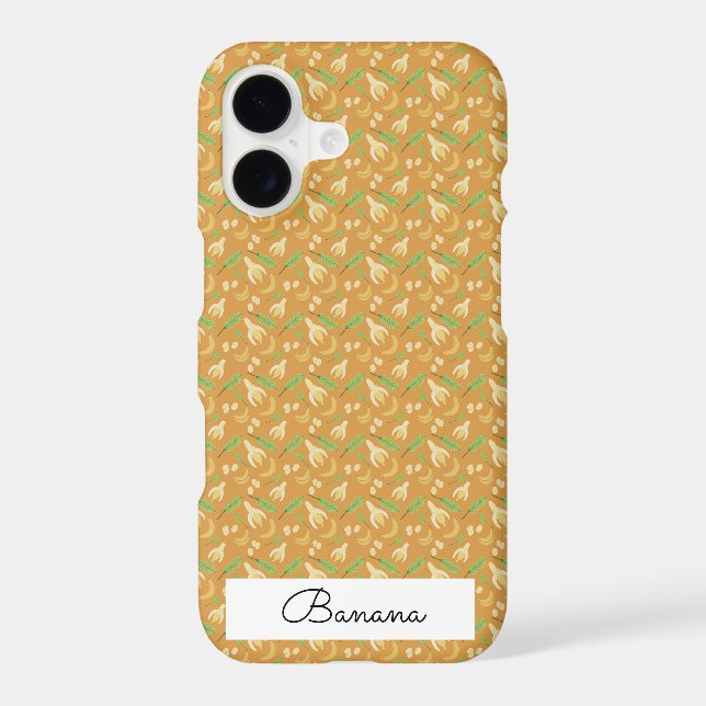 Fruit Basket Pattern Collection - Banana (Back)