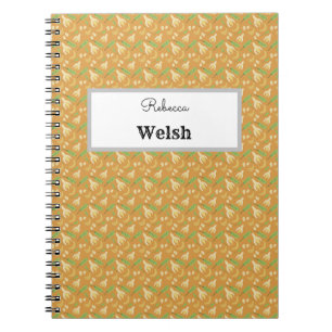 Fruit Basket Pattern Collection - Banana Notebook