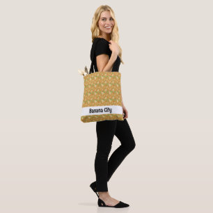 Fruit Basket Pattern Collection - Banana Tote Bag