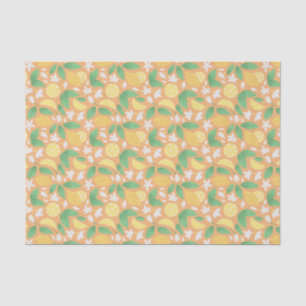 Fruit Basket Pattern Collection - Lemon Tissue Paper
