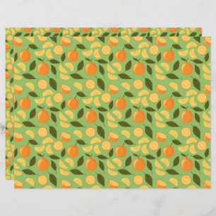 Fruit Basket Pattern Collection - Oranges