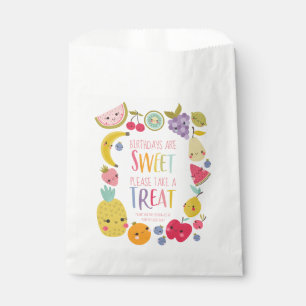Fruit Birthdays Are Sweet Favour Bags