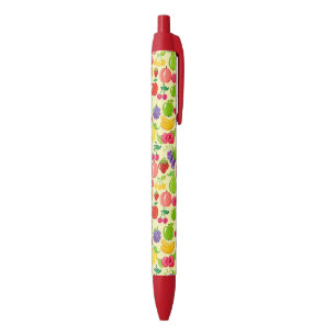 Fruit Black Ink Pen