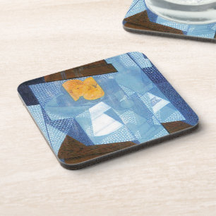 Fruit Bowl by Juan Gris, Vintage Cubism Still Life Coaster