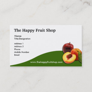 Fruit Business Card