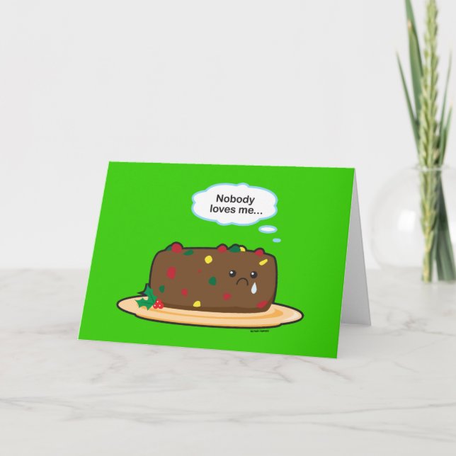 Fruit Cake Holiday Card (Front)