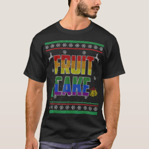 Fruit Cake LGBT Gay Pride Ugly Christmas Sweater