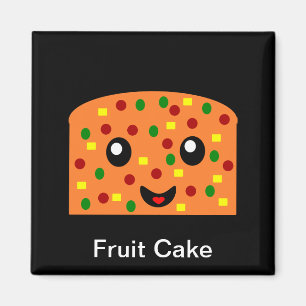 Fruit cake magnet